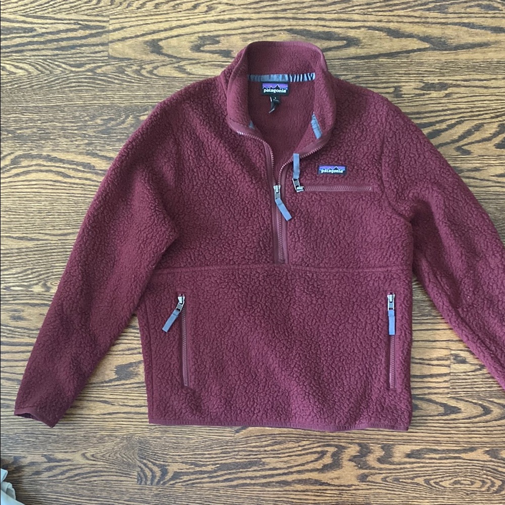 Patagonia Women’s Retro Pile Fleece Pullover Jacket, Size Small